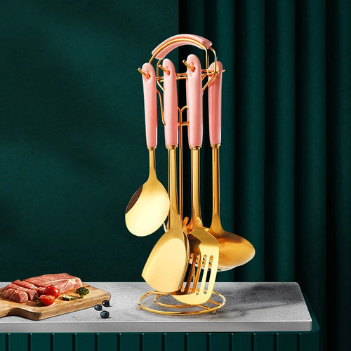 Stainless Steel Utensil Kitchen  Cooking Tools 6pcs Set Kitchen