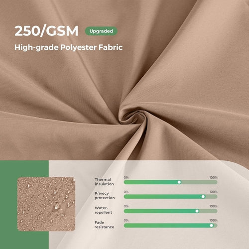 11X13 Wood Gazebo, Outdoor Hardtop Gazebo with Netting and Curtains,